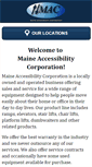 Mobile Screenshot of maineaccessibility.com